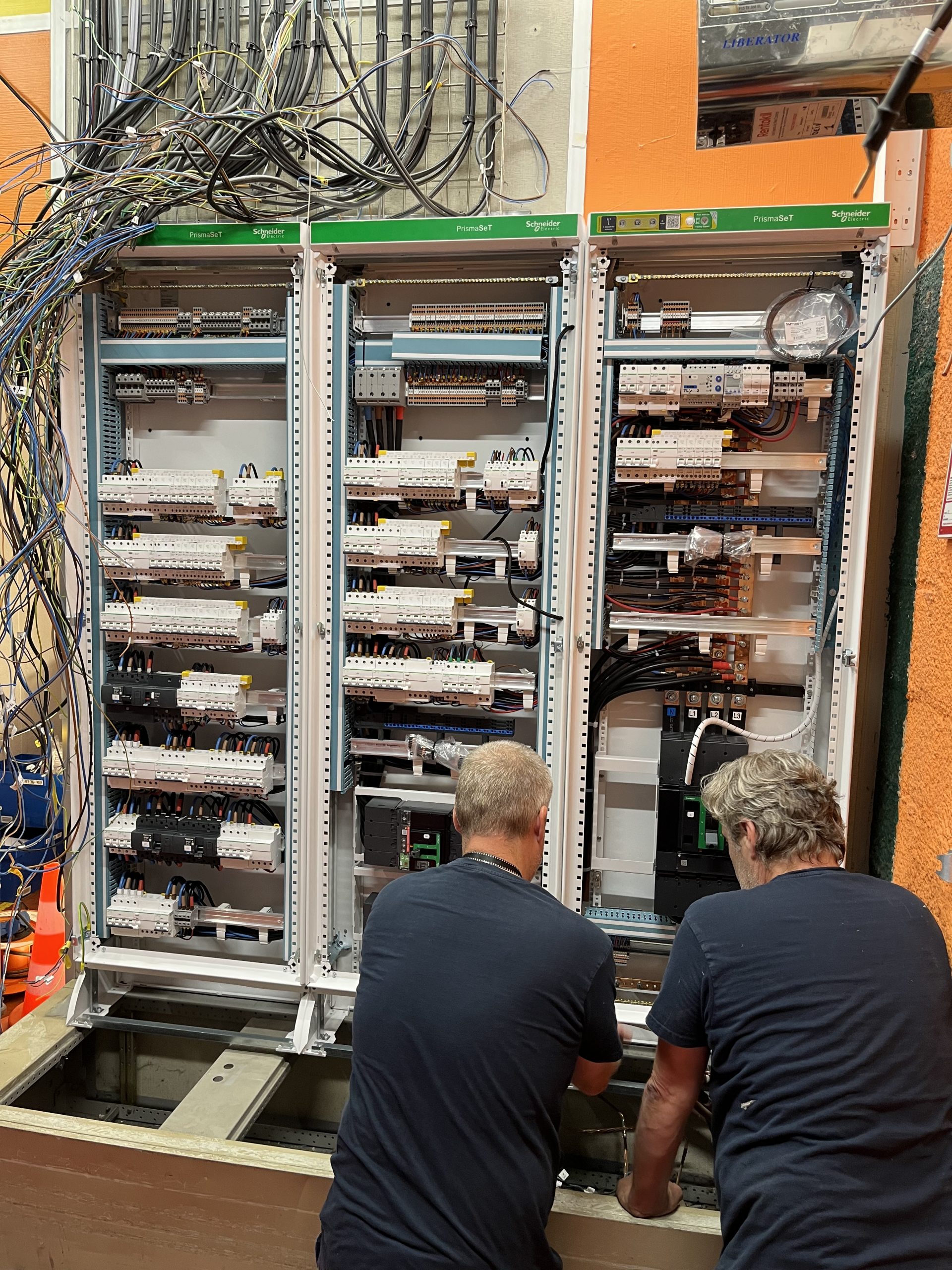 Câblage fibre optique